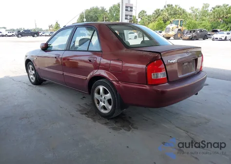 2002 Mazda Protege Dx/Es/Lx из США, поврежденный, VIN JM1BJ225621599347
